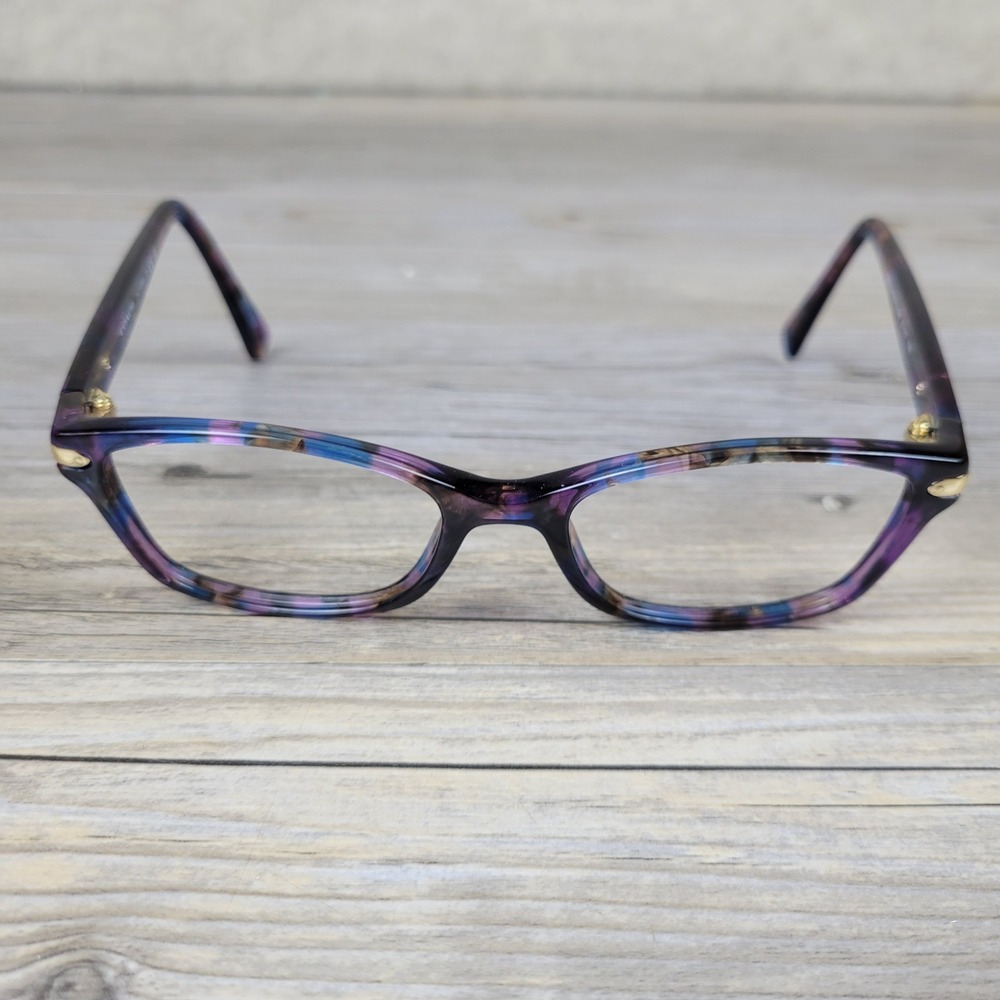 Coach Eyeglasses Frames HC 6065 L948 5288 Confetti Purple Womens 51-17-135 - Picture 2 of 13